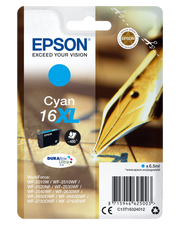 Epson 16XL / T1632 / C13T16324012 / C13T16324022 Tinte cyan
