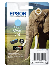 Epson 24 / T2425 / C13T24254012 / C13T24254022 Tinte photo cyan