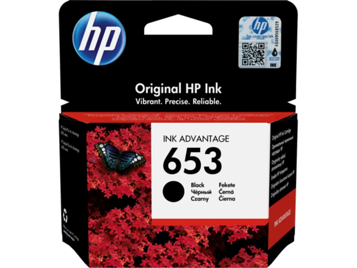 HP 653 / 3YM75AE Tinte schwarz