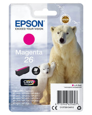 Epson 26 / T2613 / C13T26134012 / C13T26134022 Tinte magenta