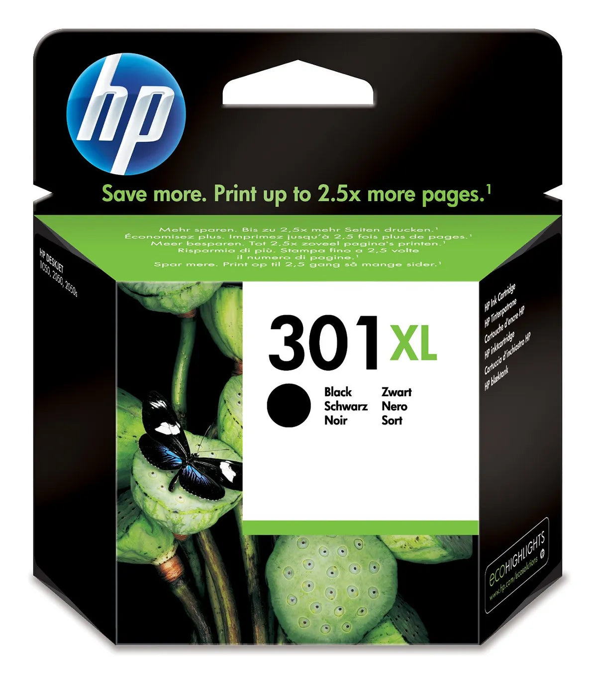 HP 301XL / CH563EE Tinte schwarz