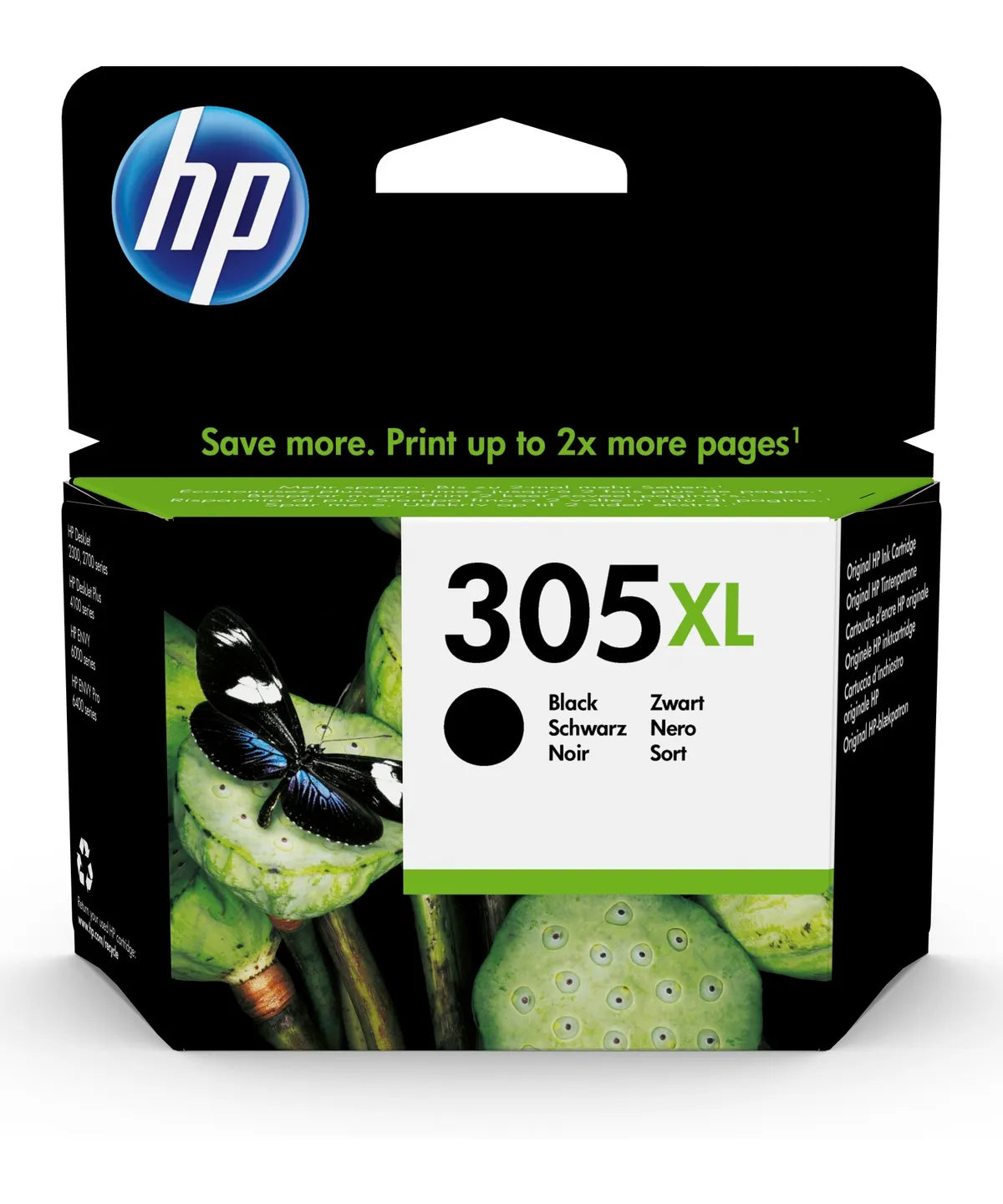 HP 305XL / 3YM62AE Tinte schwarz