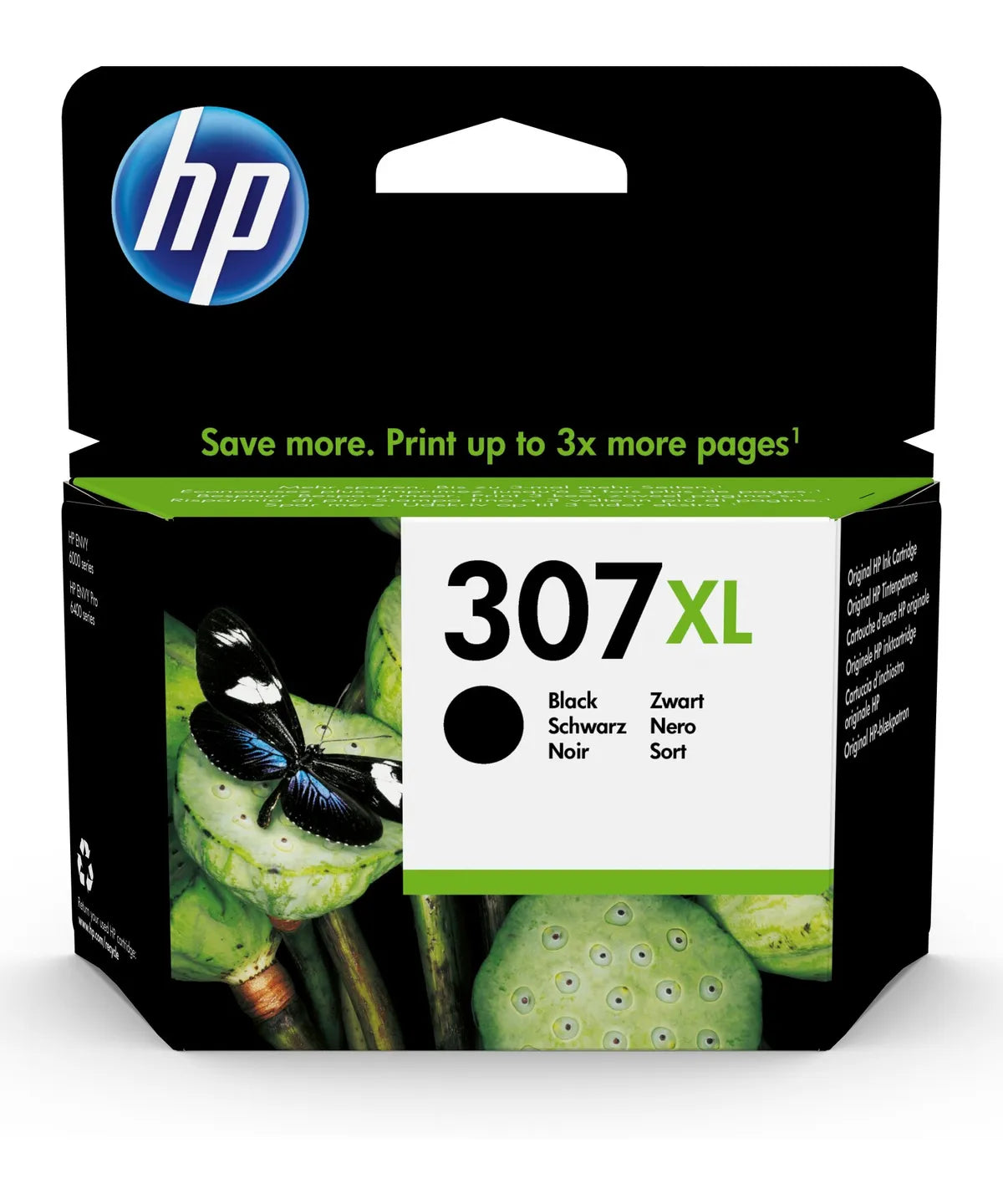 HP 307XL / 3YM64AE Tinte schwarz