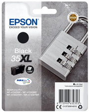 Epson 35XL / T3591 / C13T35914010 / C13T35914020 Tinte schwarz
