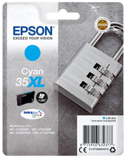 Epson 35XL / T3592 / C13T35924010 / C13T35924020 Tinte cyan