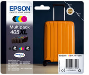 Epson 405 XL / T05H6 / C13T05H64010 / C13T05H64020 Tinten Sparset schwarz, cyan, magenta, gelb (4 Stück)