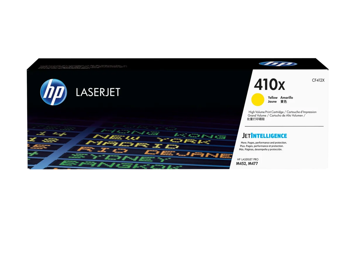 HP 410X / CF412X Toner gelb