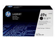 HP 49XD / Q5949XD Toner Doppelpack schwarz (2 Stück)