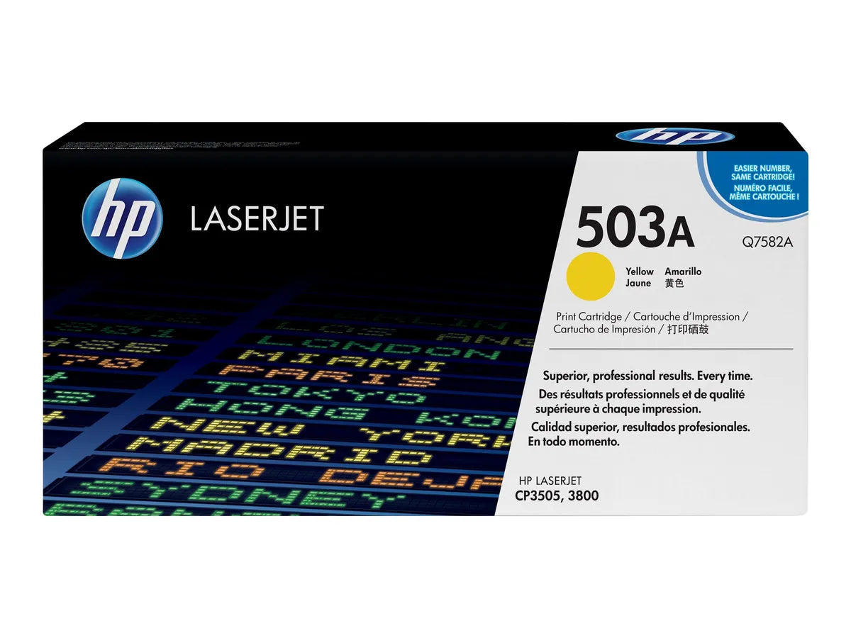 HP 503A / Q7582A Toner gelb