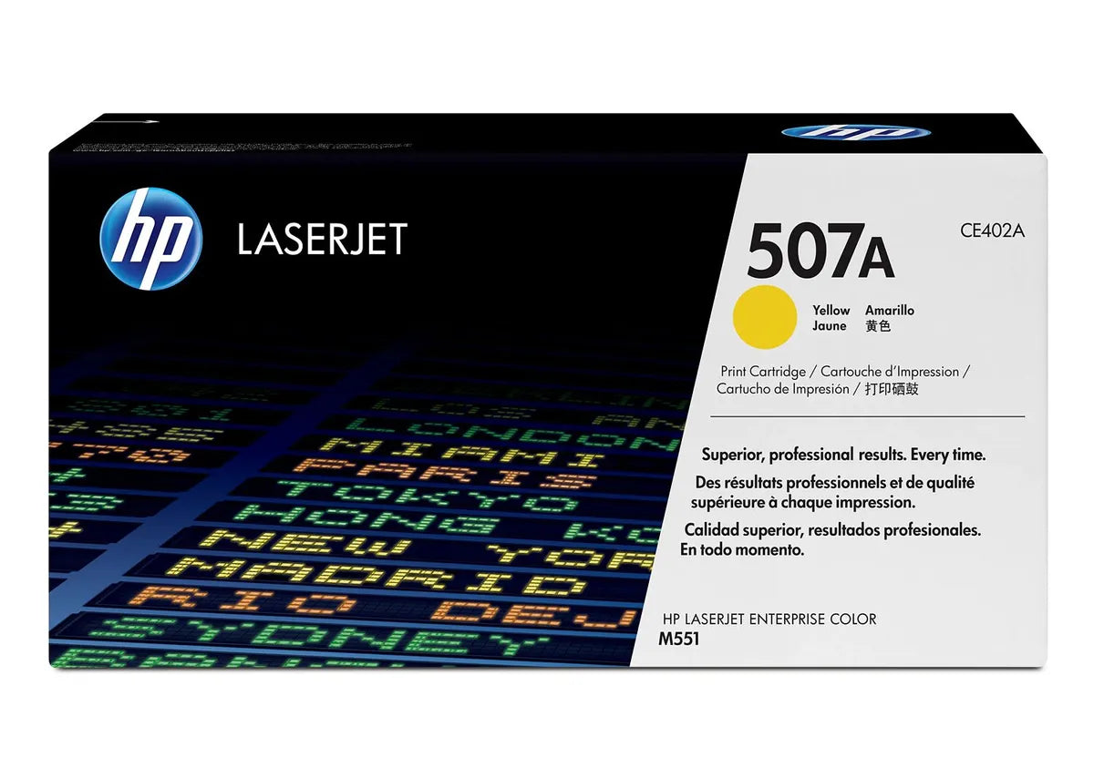 HP 507A / CE402A Toner gelb