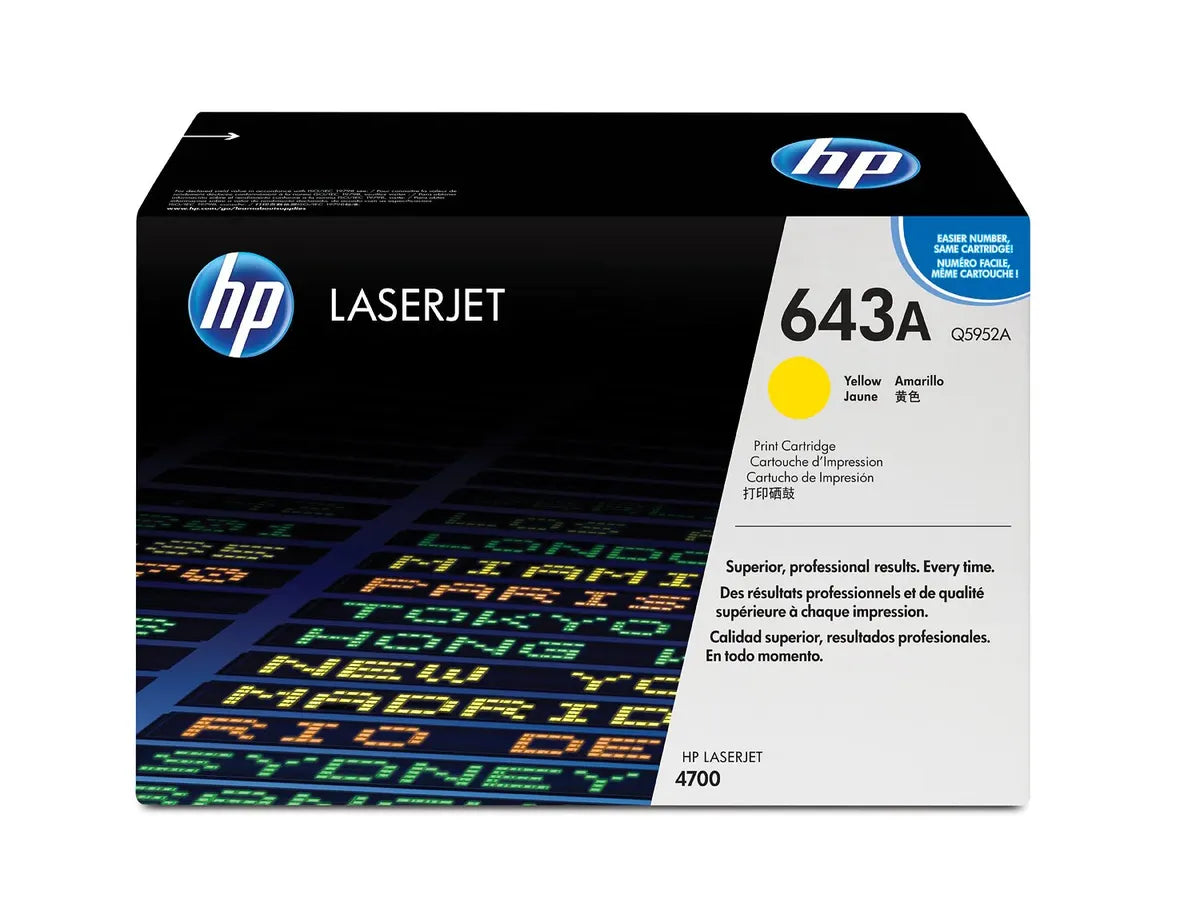 HP 643A / Q5952A Toner gelb