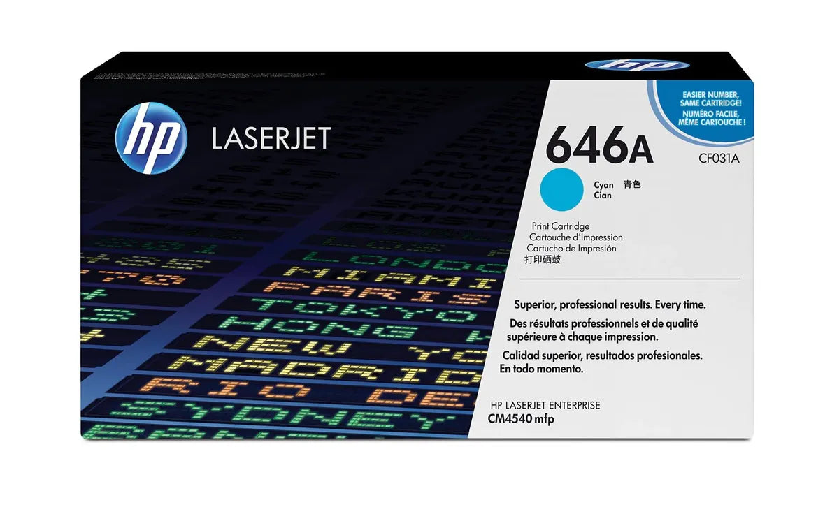 HP 646A / CF031A Toner cyan