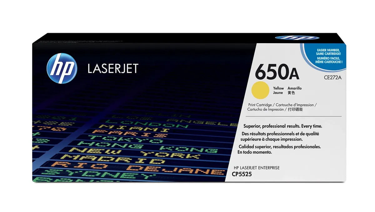 HP 650A / CE272A Toner gelb