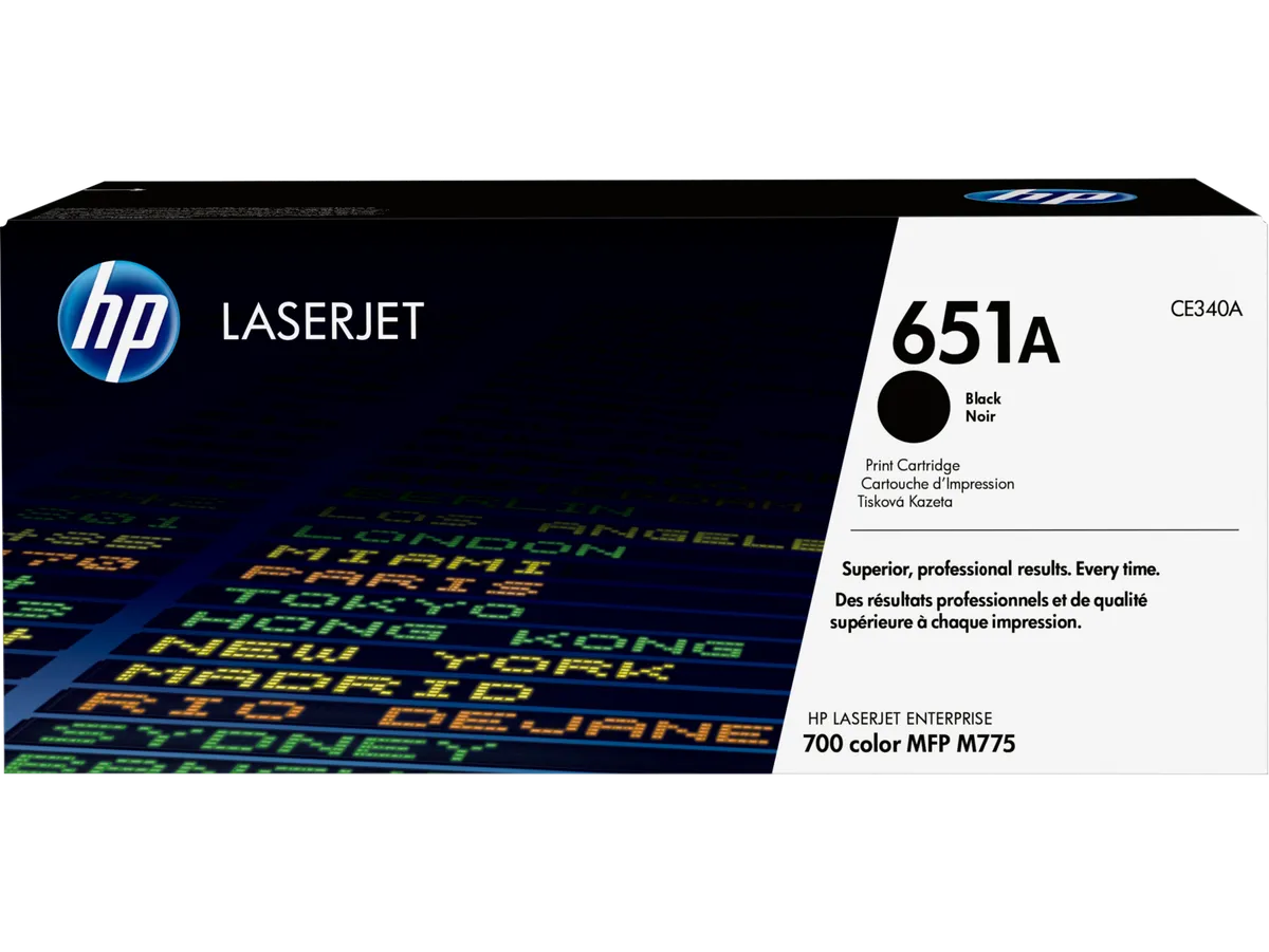 HP 651A / CE340A Toner schwarz