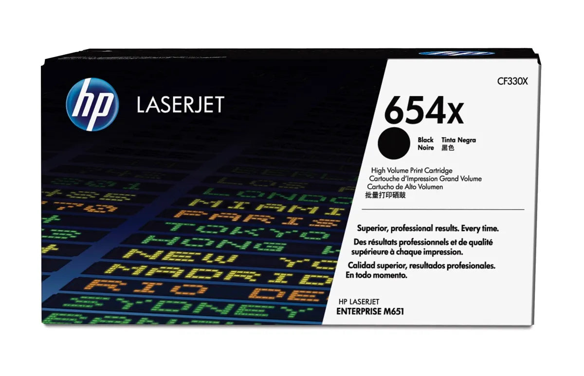 HP 654X / CF330X Toner schwarz
