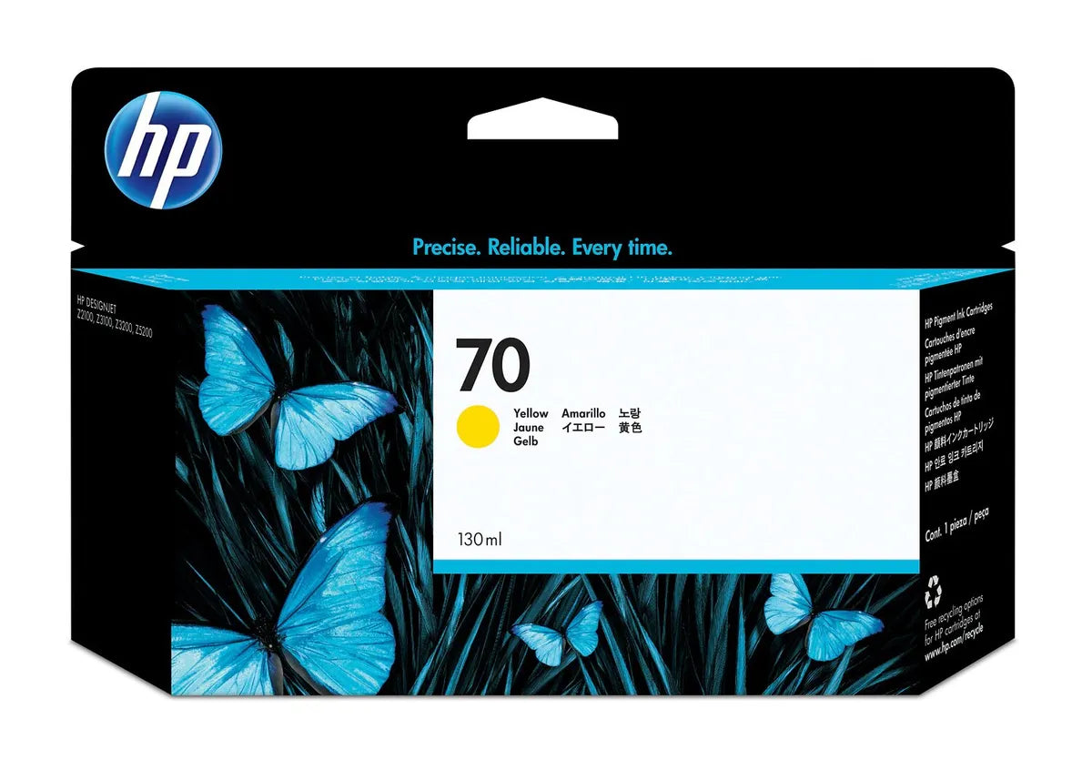 HP 70 / C9454A Tinte gelb