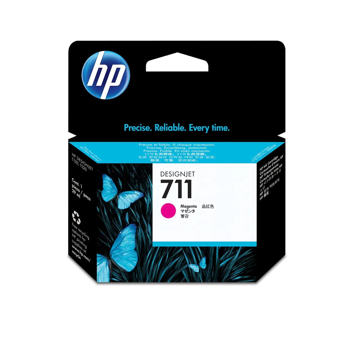 HP 711 / CZ131A Tinte magenta