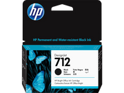 HP 712 / 3ED70A Tinte schwarz