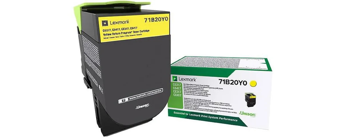 Lexmark 71B20Y0 / 071B20Y0 Toner gelb