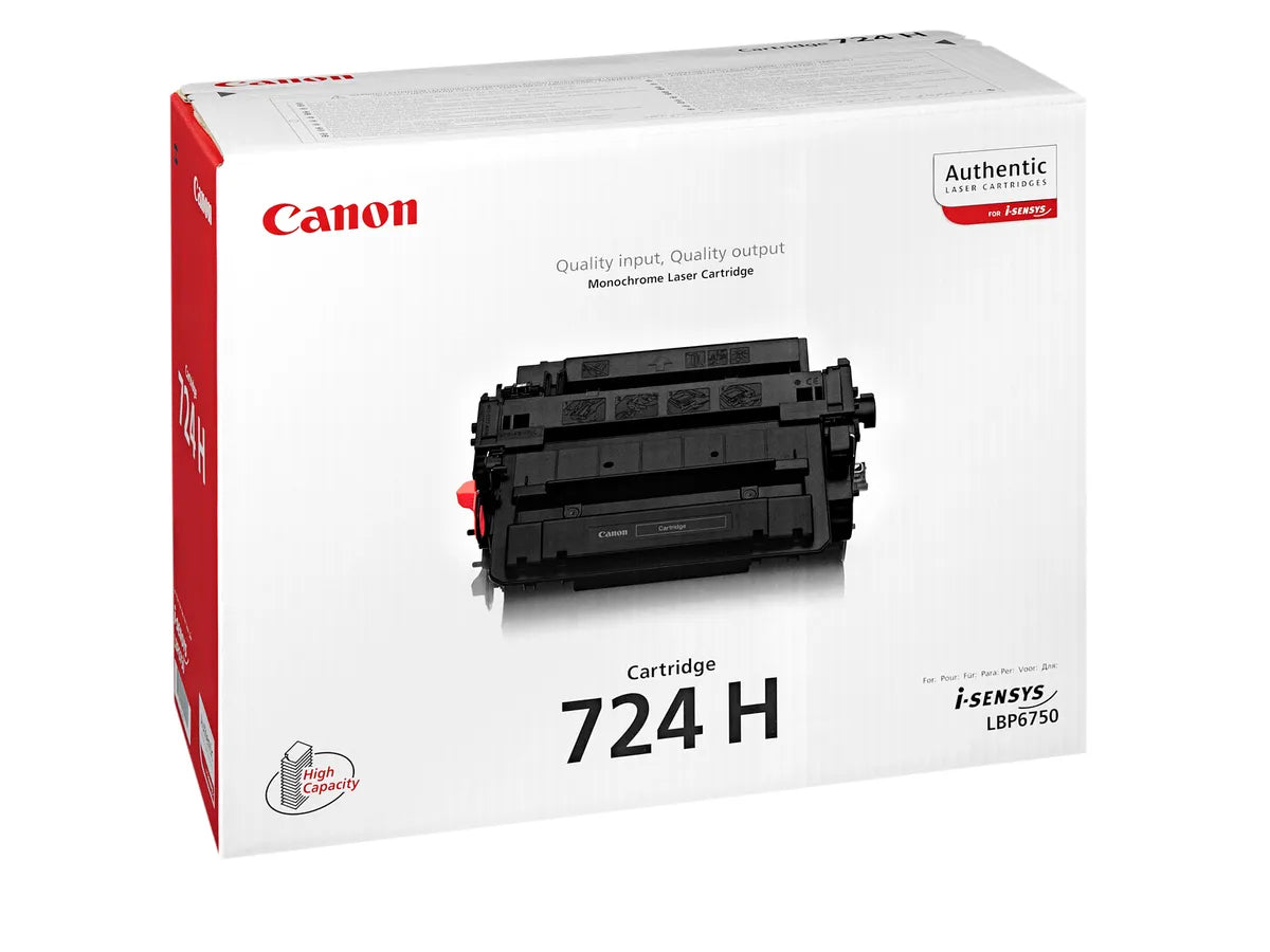 Canon 724H / 3482B002 Toner schwarz