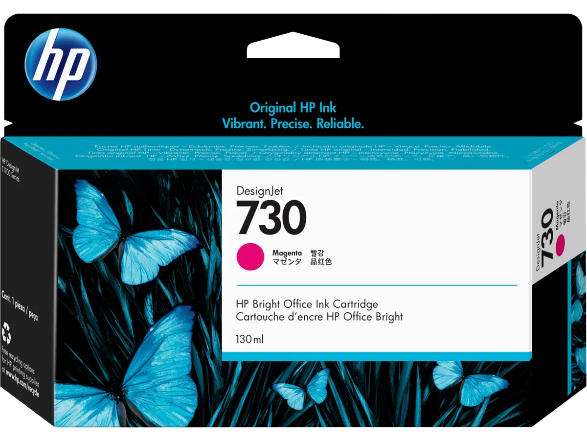 HP 730 / P2V63A Tinte magenta