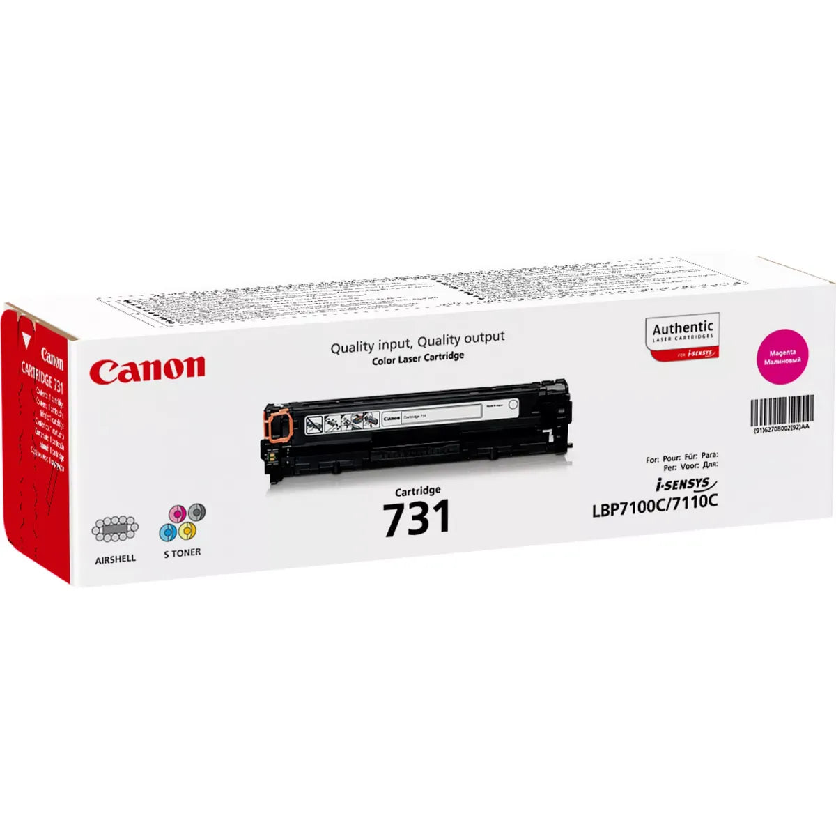 Canon 731 / 6270B002 Toner magenta