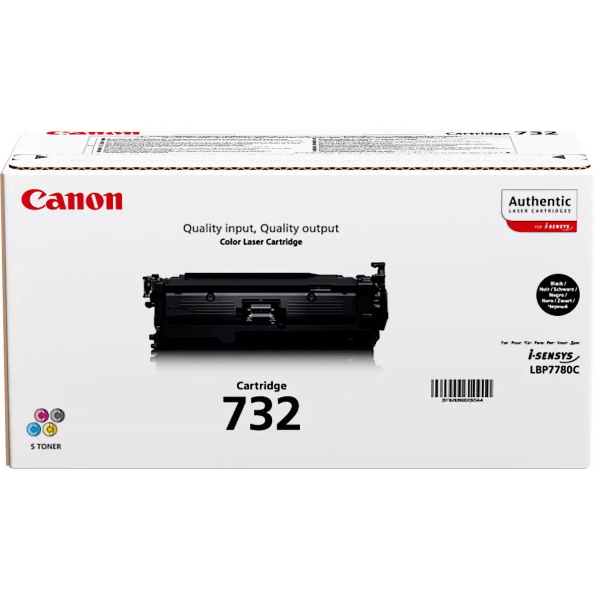 Canon 732 / 6263B002 Toner schwarz