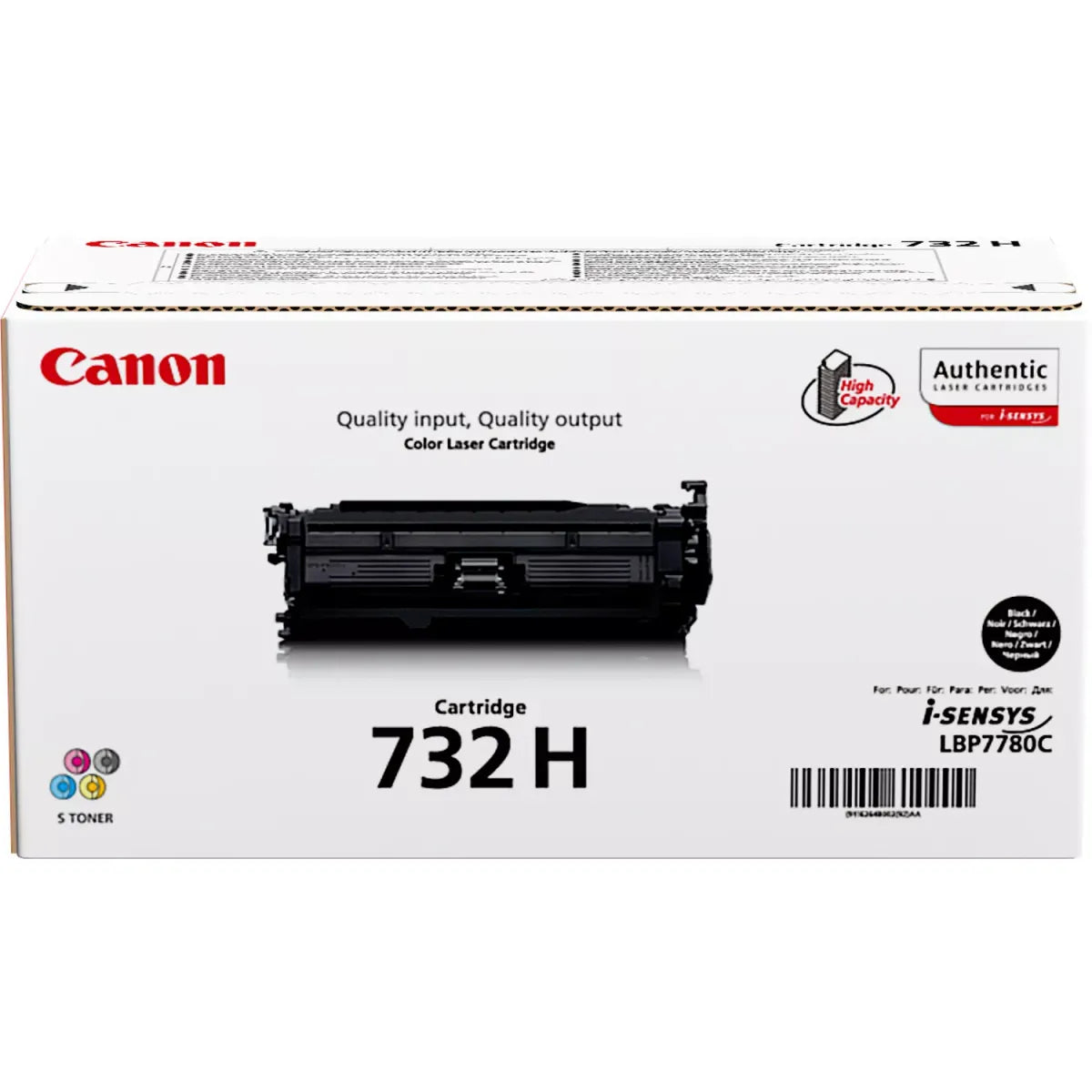 Canon 732H / 6264B002 Toner schwarz