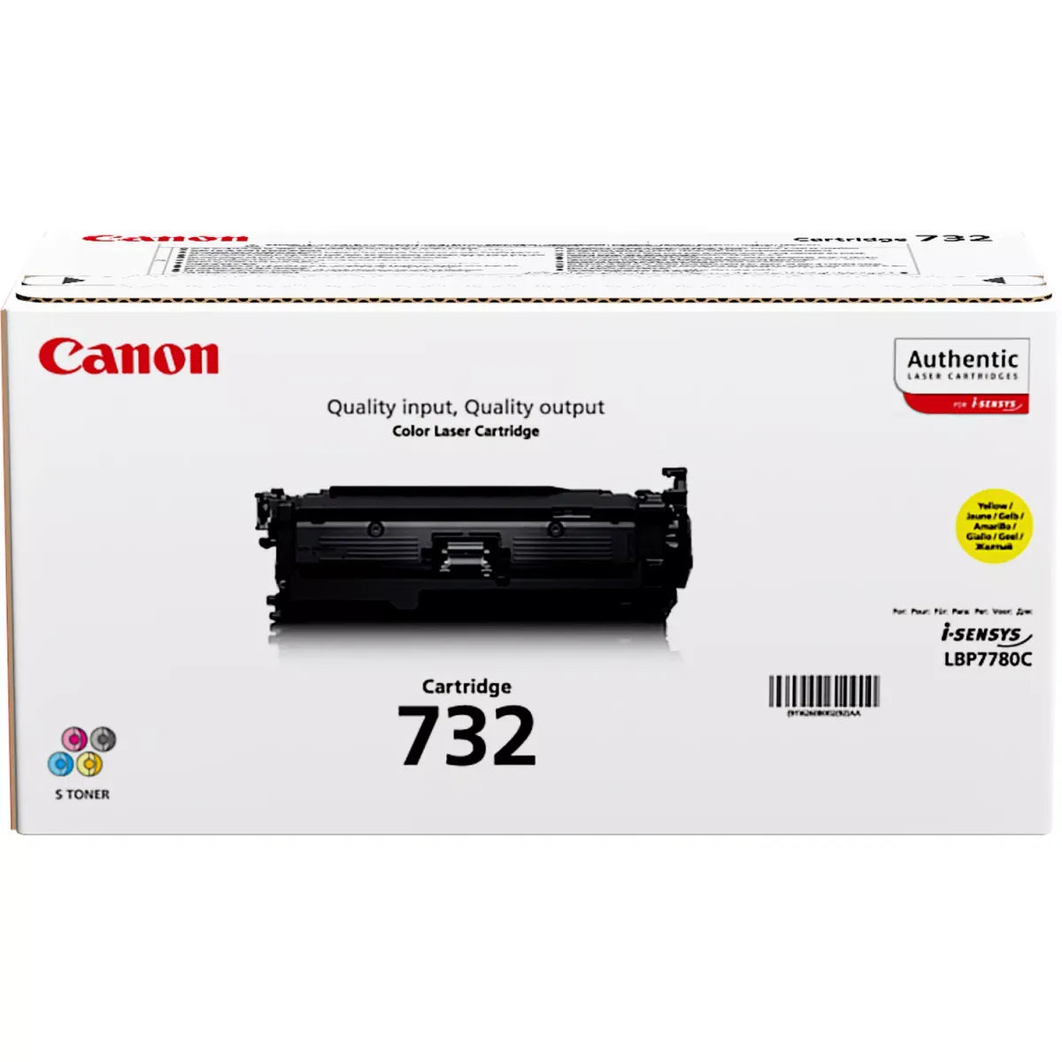 Canon 732 / 6260B002 / 6260B011 Toner gelb