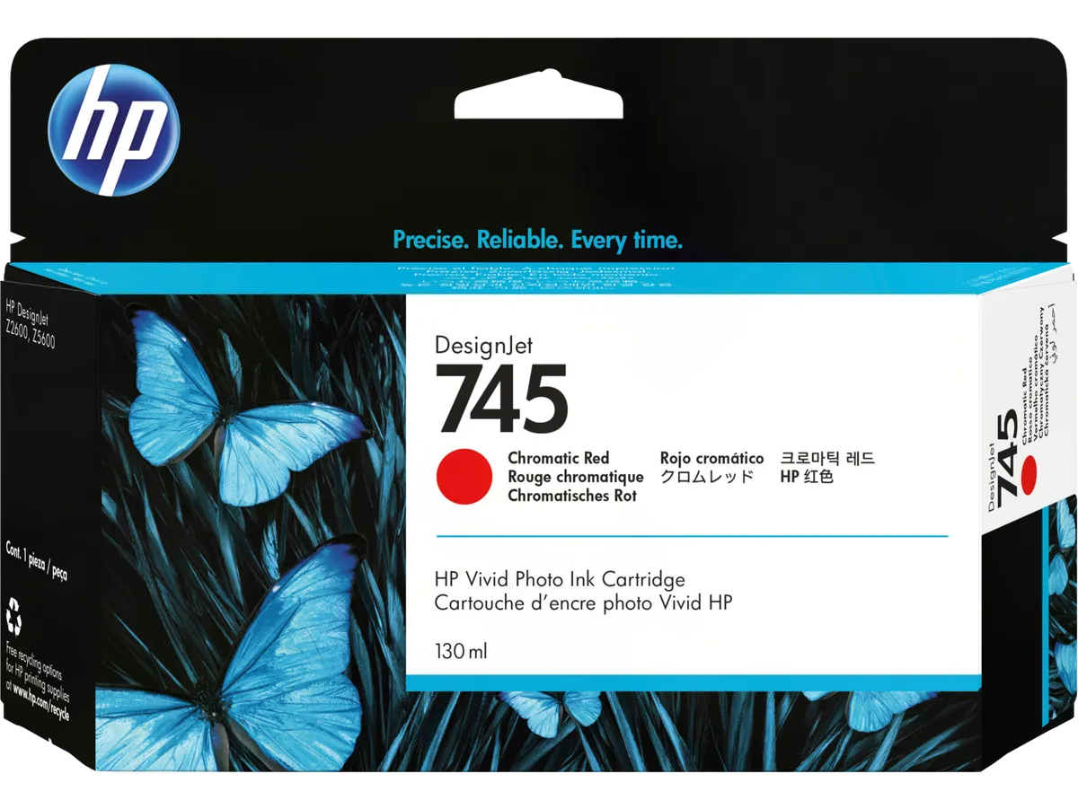 HP 745 / F9K00A Tinte rot