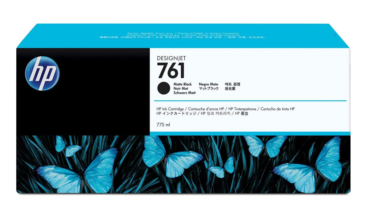 HP 761 / CM997A Tinte matt schwarz