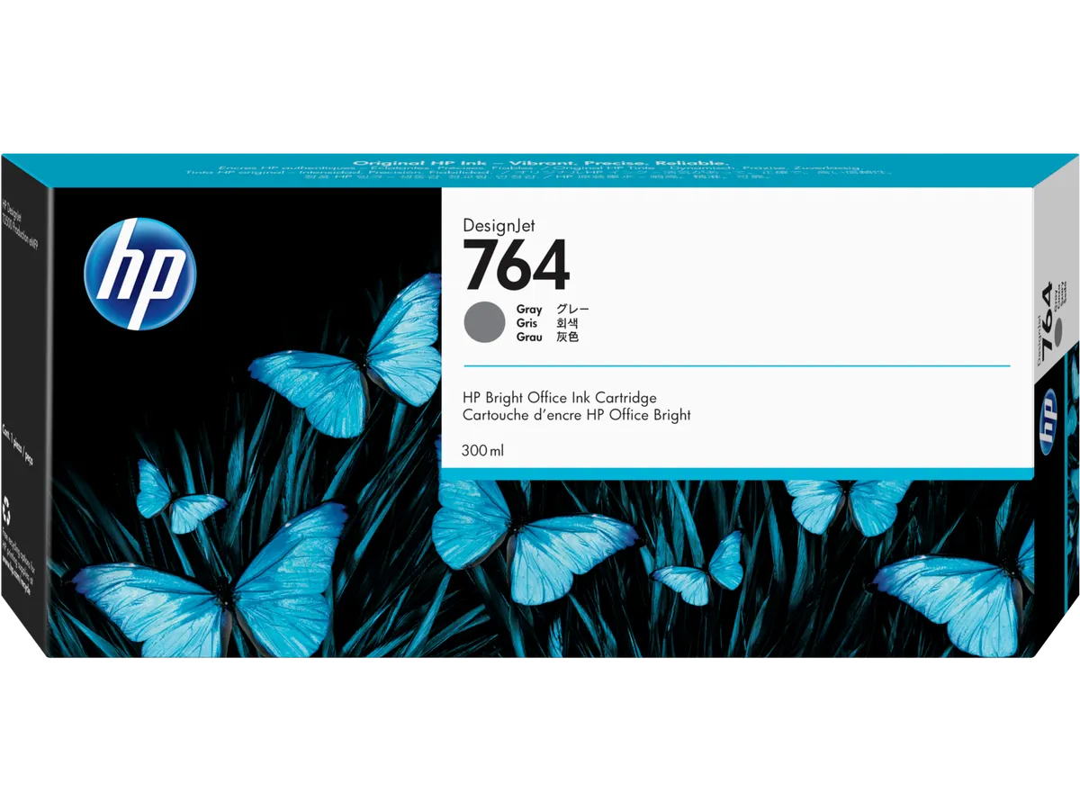 HP 764 / C1Q18A Tinte grau