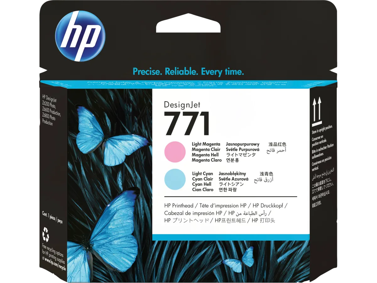 HP 771 / CE019A Druckkopf photo cyan, photo magenta