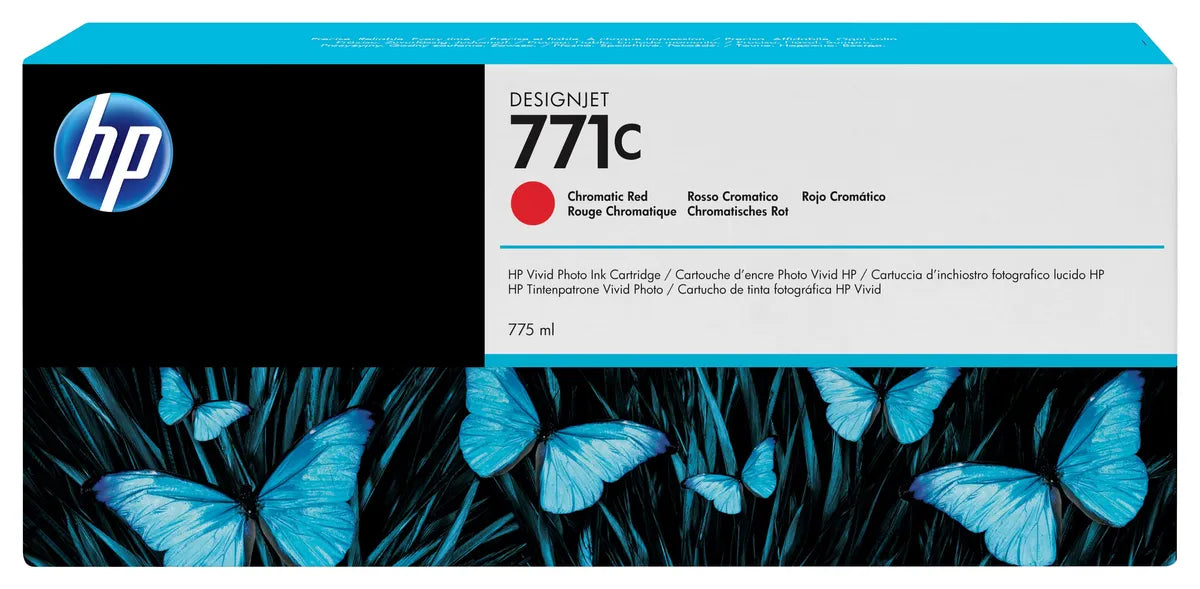 HP 771C / B6Y08A Tinte rot