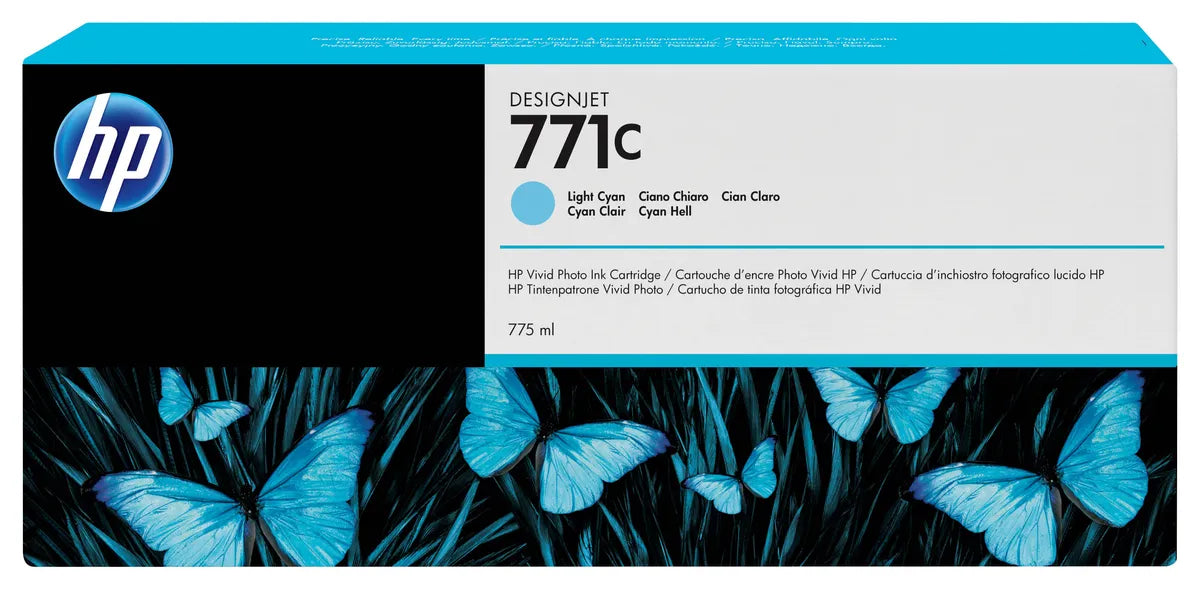 HP 771C / B6Y12A Tinte photo cyan