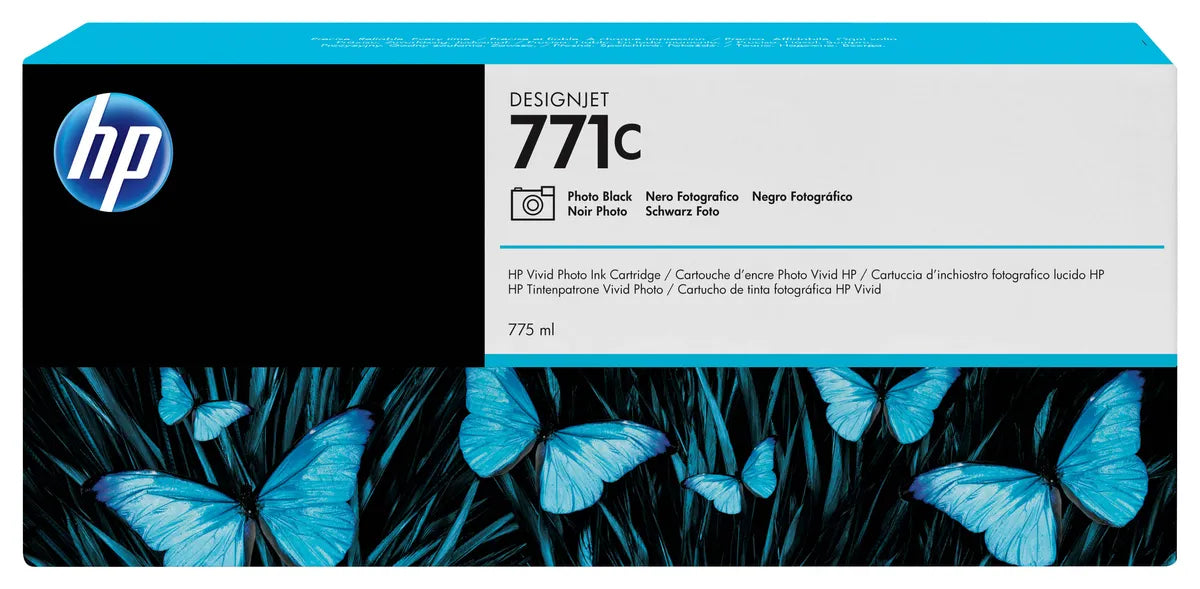 HP 771C / B6Y13A Tinte photo schwarz