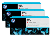 HP 771C / B6Y32A Tinten Sparset rot (3 Stück)