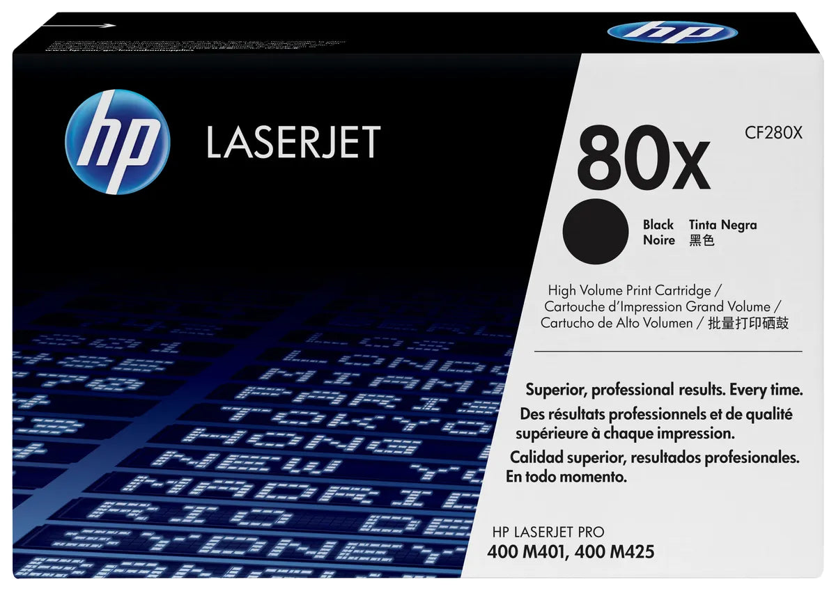 HP 80X / CF280X Toner schwarz