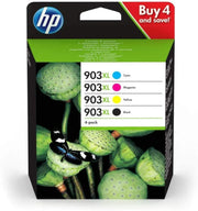 HP 903XL / 3HZ51AE Tinten Sparset schwarz, cyan, magenta, gelb (4 Stück)