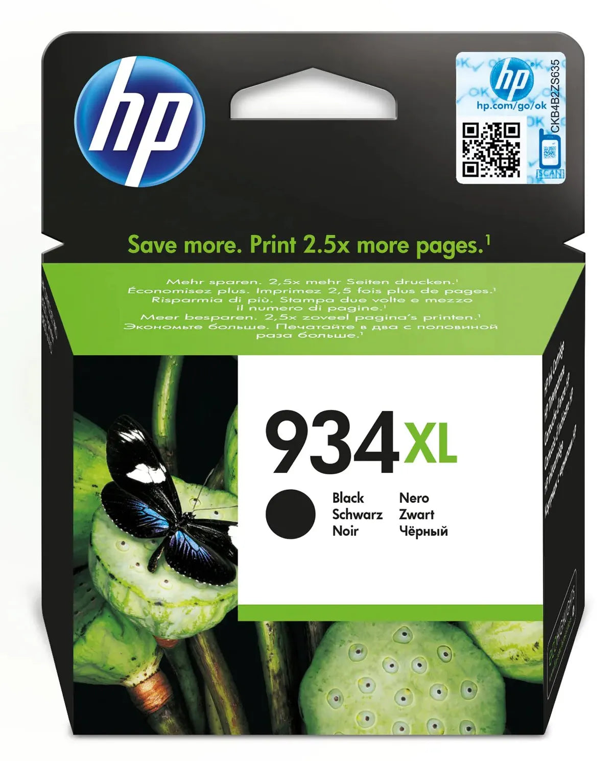 HP 934XL / C2P23AE Tinte schwarz