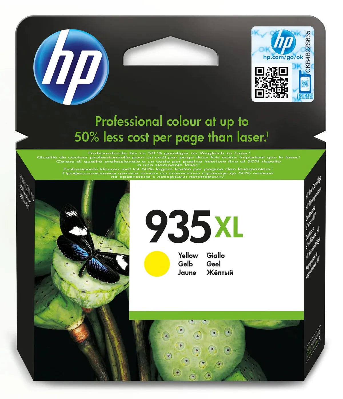 HP 935XL / C2P26AE Tinte gelb