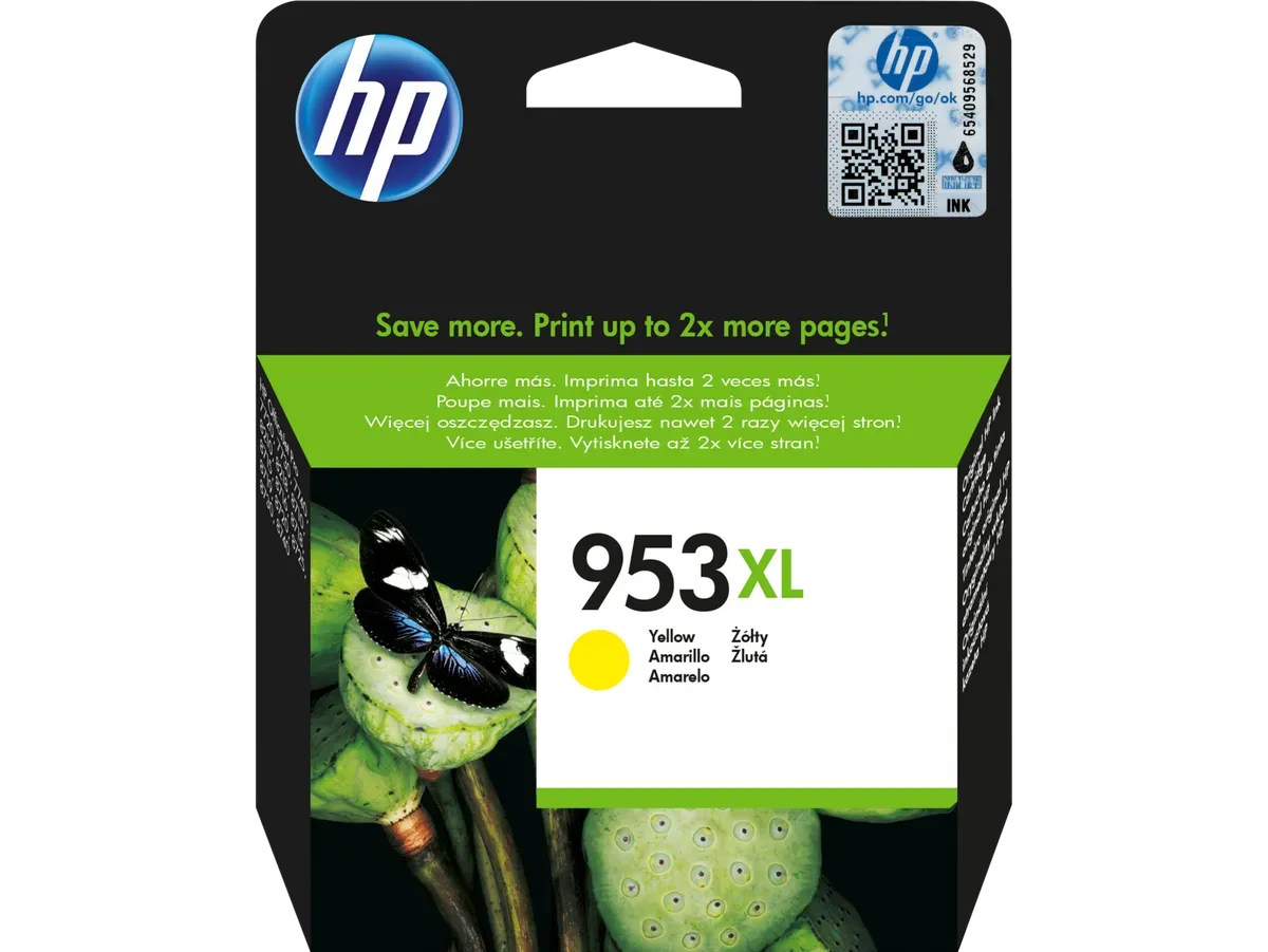 HP 953XL / F6U18AE Tinte gelb