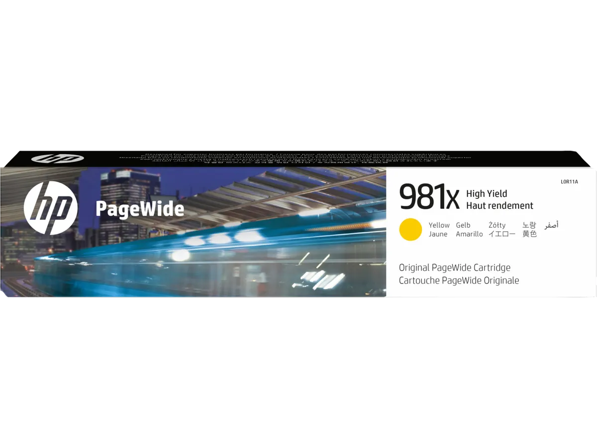 HP 981X / L0R11A Tinte gelb