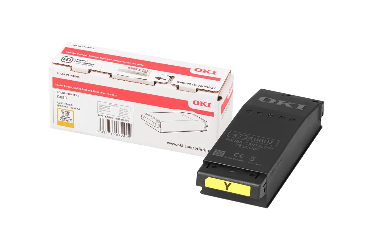 OKI 09006129  Toner gelb