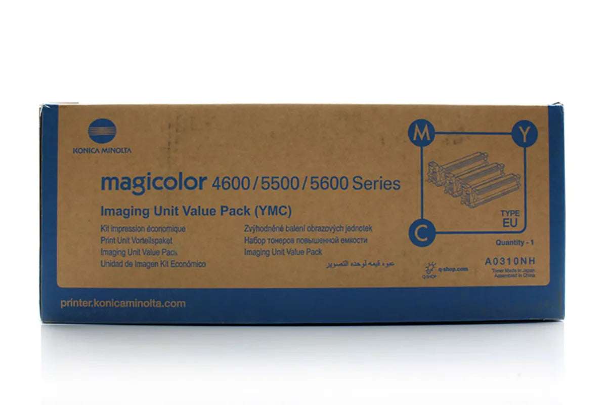Konica Minolta A0310NH Trommel cyan, magenta, gelb