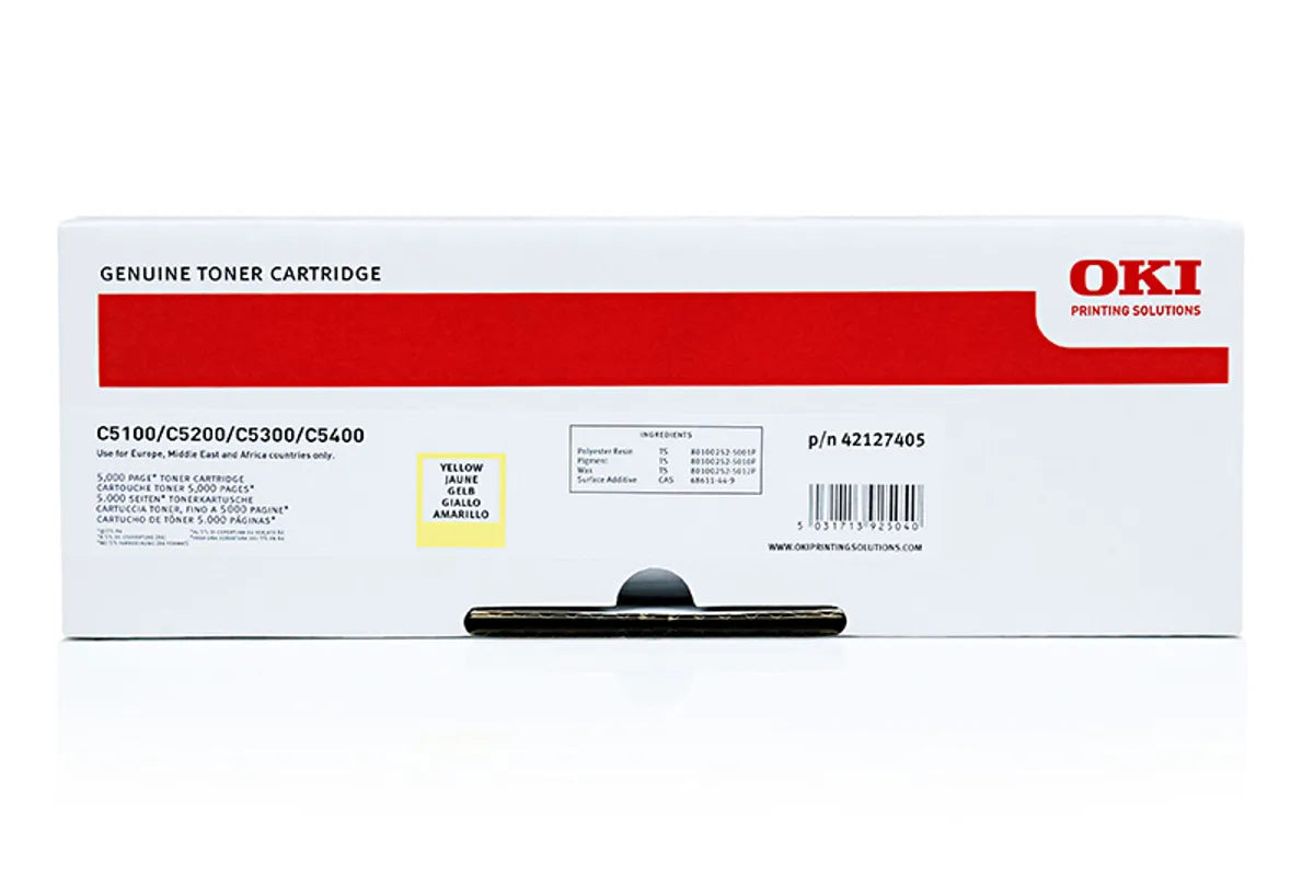 OKI 42127405 Toner gelb