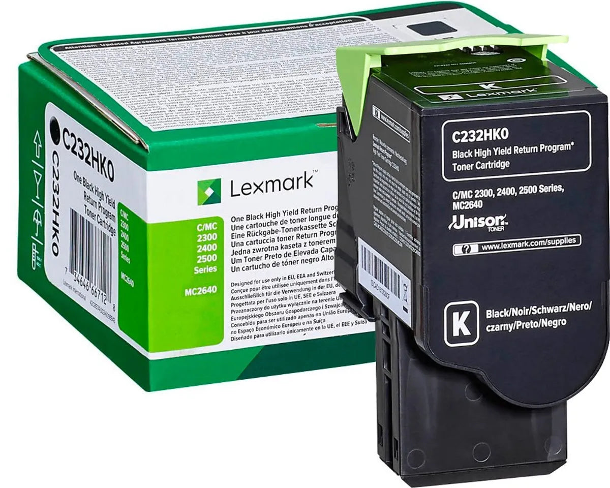 Lexmark C232HK0 / 0C232HK0 Toner schwarz
