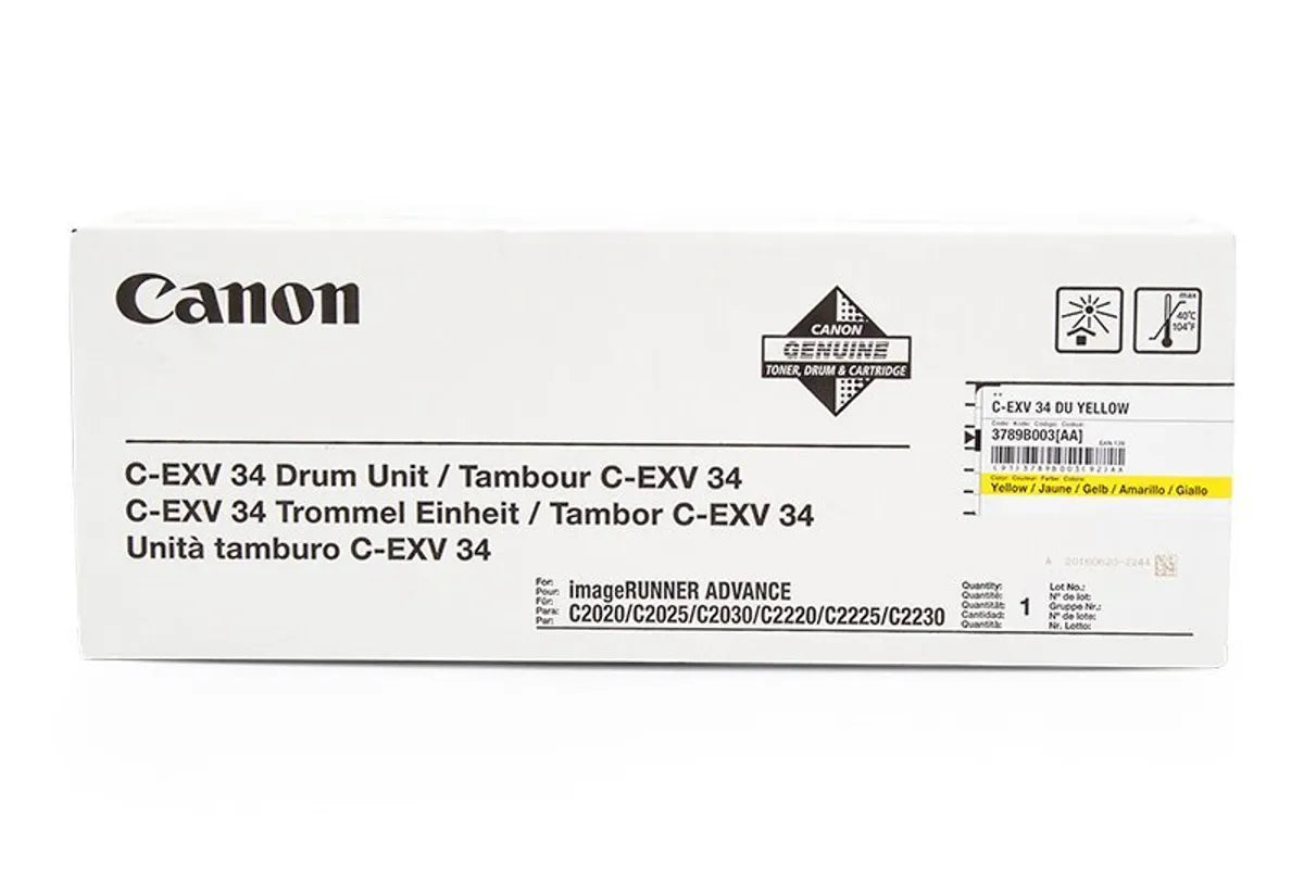 Canon C-EXV 34 / 3789B003 Trommel gelb