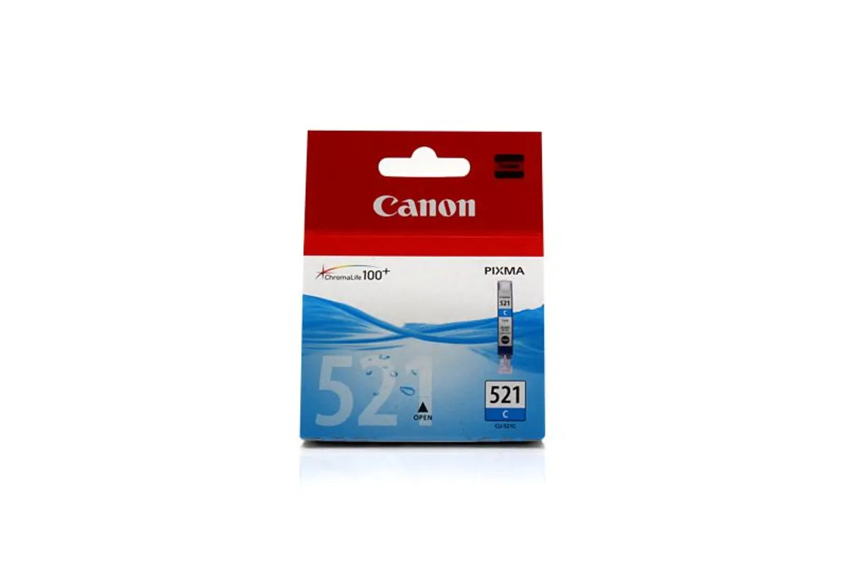 Canon CLI-521 C / 2934B001 / 2934B009 Tinte cyan