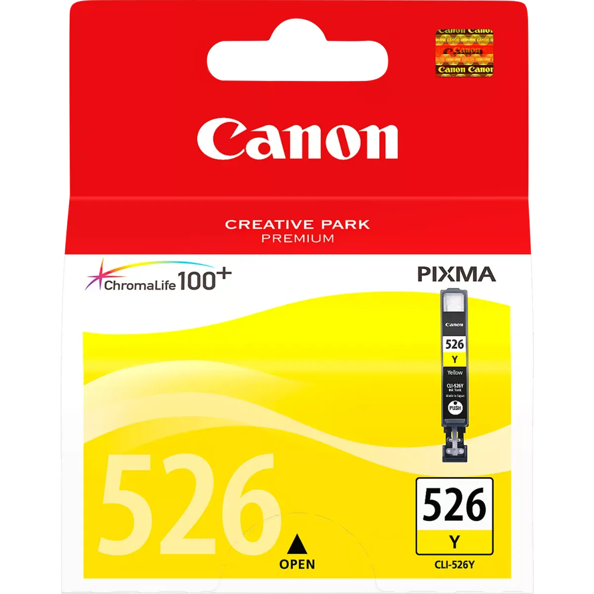 Canon CLI-526 Y / 4543B001 / 4543B006 Tinte gelb